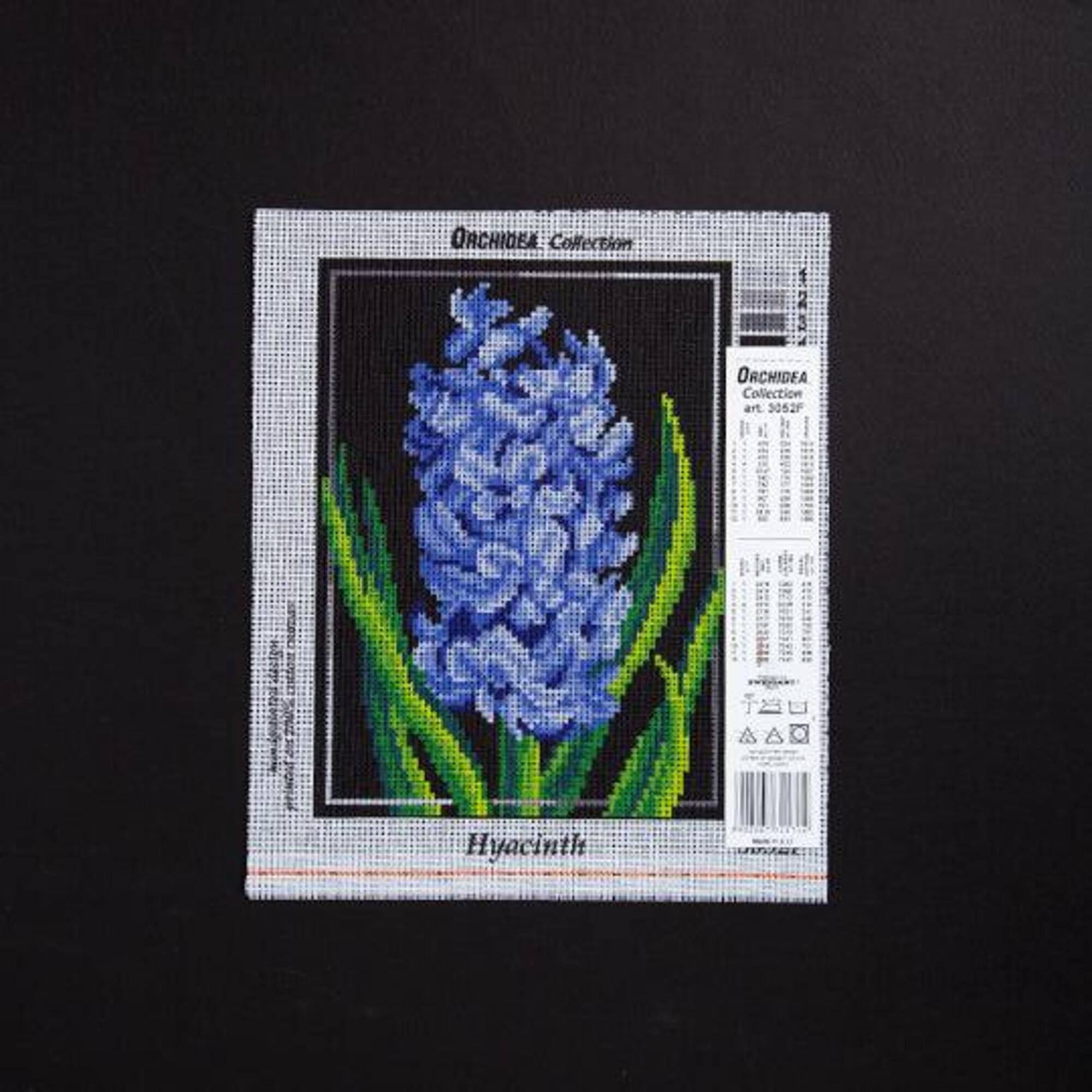 Orchidea Needlepoint Canvas For Halfstitch Without Yarn Hyacinth - Printed Tapestry Canvas